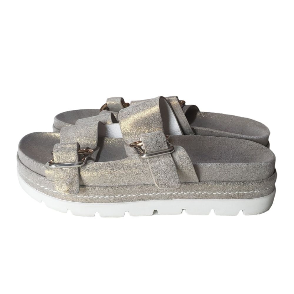 J/Slides Ny Resortwear Comfort Baha In Bronze San… - image 3